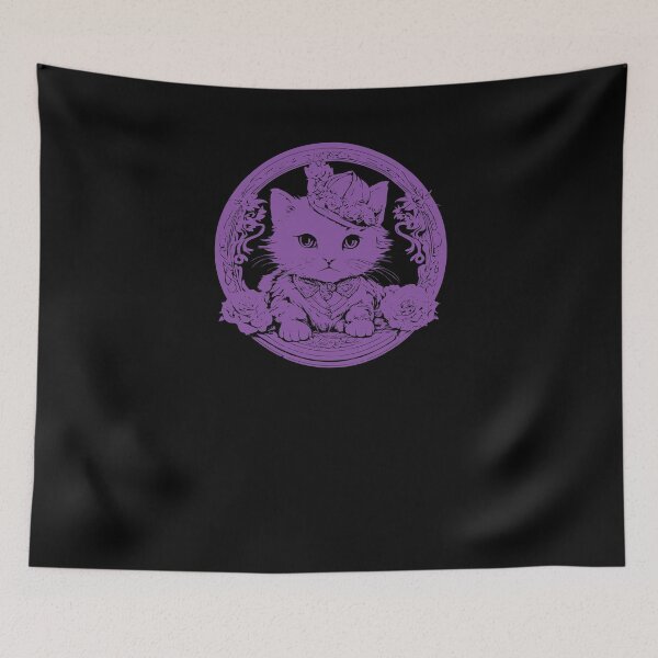 Item preview, Elegant Little Kitten - Violet designed and sold by Soulemotion.