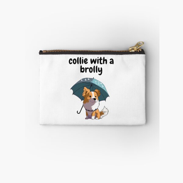 Item preview, Collie With a Brolly designed and sold by ChaiTees.