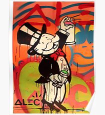 Spray Paint - Rich Uncle Pennybags Poster