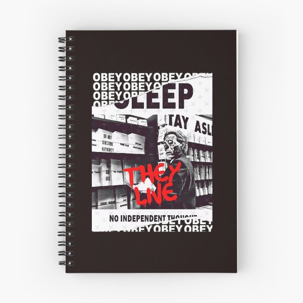 Item preview, They Live OBEY Retro Cult Classic Horror Fan  designed and sold by KELLYROSEBAU.
