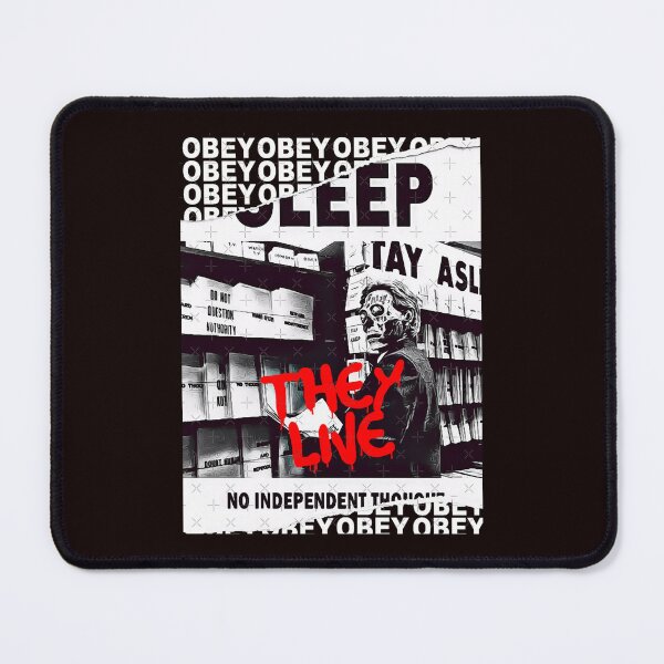 Item preview, They Live OBEY Retro Cult Classic Horror Fan  designed and sold by KELLYROSEBAU.