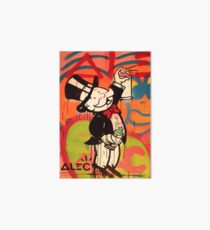 Spray Paint - Rich Uncle Pennybags Art Board