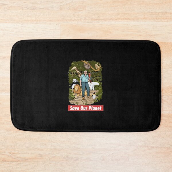 Item preview, david tv attenborough - Save Our Planet designed and sold by KymaniMayo94.