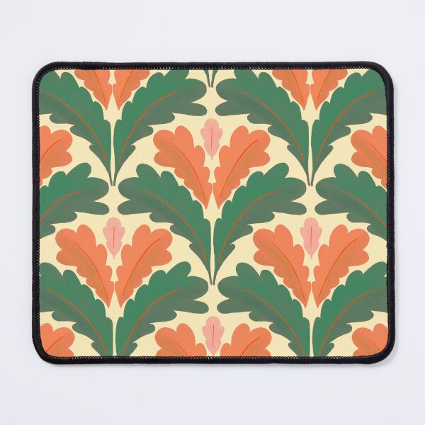 Item preview, Art deco acorn print orange designed and sold by Bohe.mie.an.