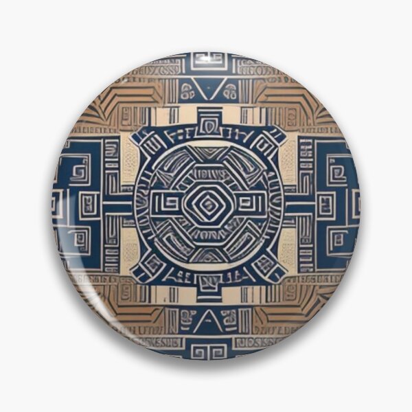 Item preview, Maya Indian Aztec pattern nautical style  designed and sold by homestylemarket.