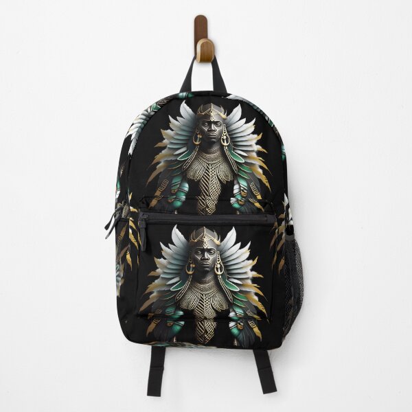 Item preview, BLACK GREEN AFRICAN WARRIOR GREEN WINGS 1 designed and sold by justyna-s28.