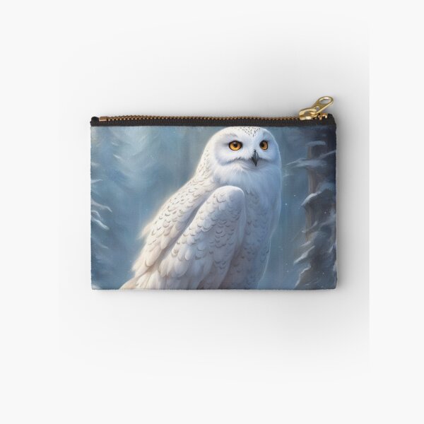 Item preview, white owl in winter designed and sold by Artyom-Ascaron.