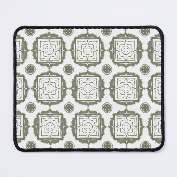 Item preview, Lotus Medallion - Snow + Sage designed and sold by Irene Estelle.