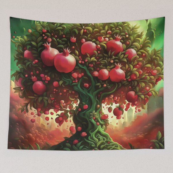 Item preview, Persephones Underworld Pomegranate Garden designed and sold by taiche.