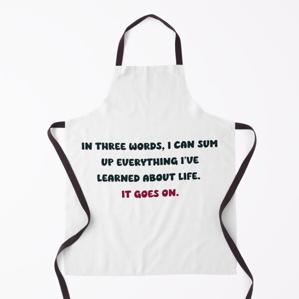 Item preview, Frost's Wisdom: Life Goes On designed and sold by wordartistry.