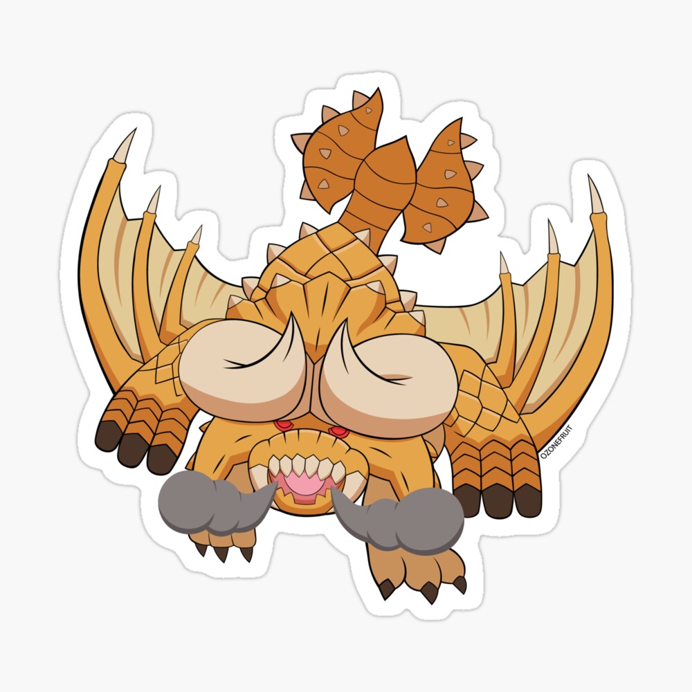 Diablos Monster Hunter Sticker - Diablos Monster hunter Monster - Discover  & Share GIFs