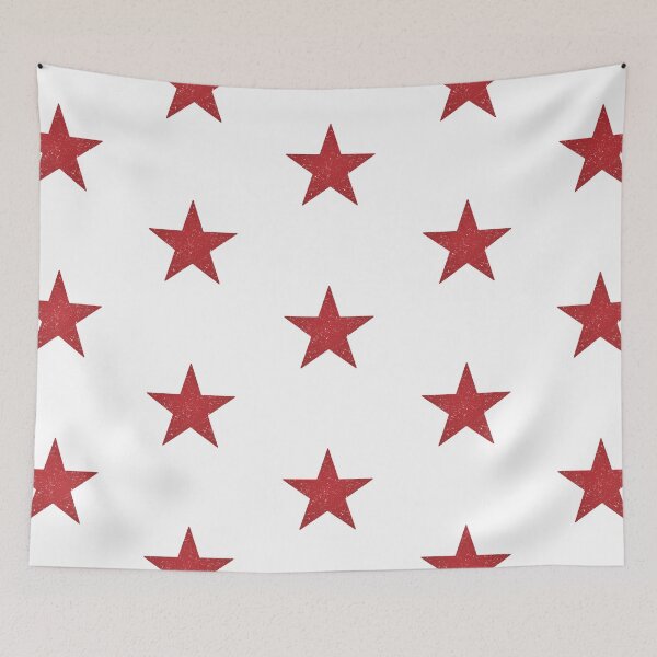 Item preview, Red Star - Distressed Effect - Soft Edges designed and sold by unrealindeed.