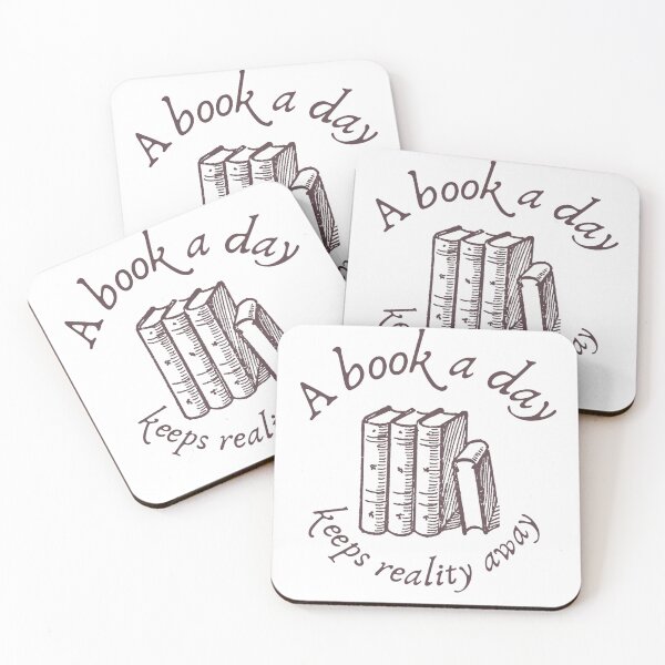 Item preview, A book a day keeps reality away designed and sold by ccristinaaorzz.