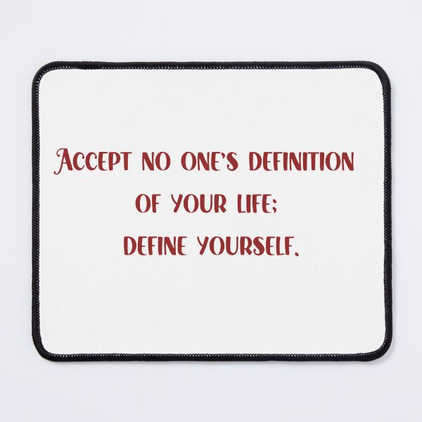 Item preview, Frost's Clarion Call: Define Yourself designed and sold by wordartistry.