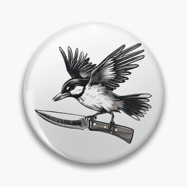 Item preview, butcherbird designed and sold by kidcartoon.