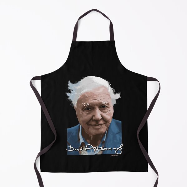 Item preview, david tv attenborough signed portrait designed and sold by KymaniMayo94.