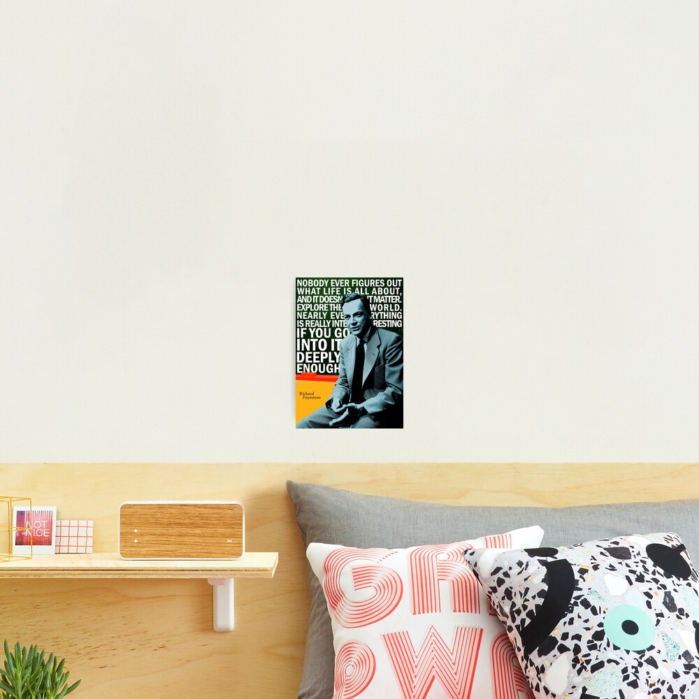 Richard Feynman Photographic Print