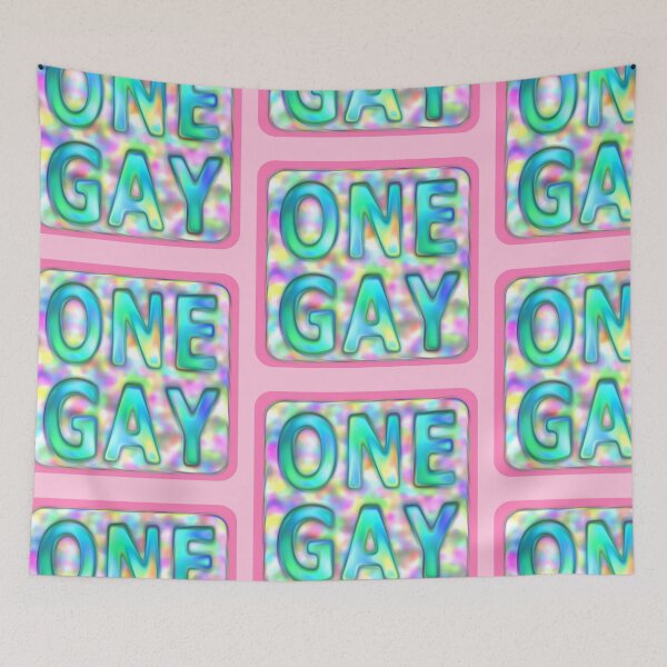 Item preview, ONE GAY - Text designed and sold by M-Lorentsson.