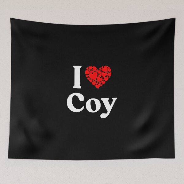 Item preview, Coy Heart - I Love Coy designed and sold by MiraclePitts.