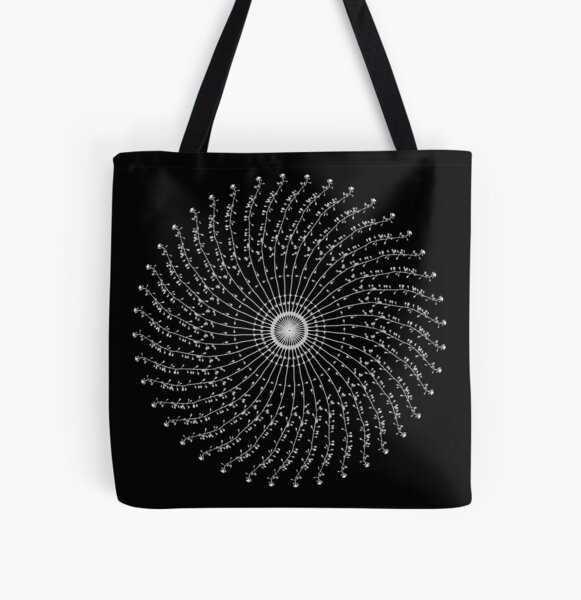 Röntgenkreis Allover-Print Tote Bag
