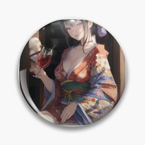 Item preview, Romantic Japanese woman 1 designed and sold by Ramen-Tees.