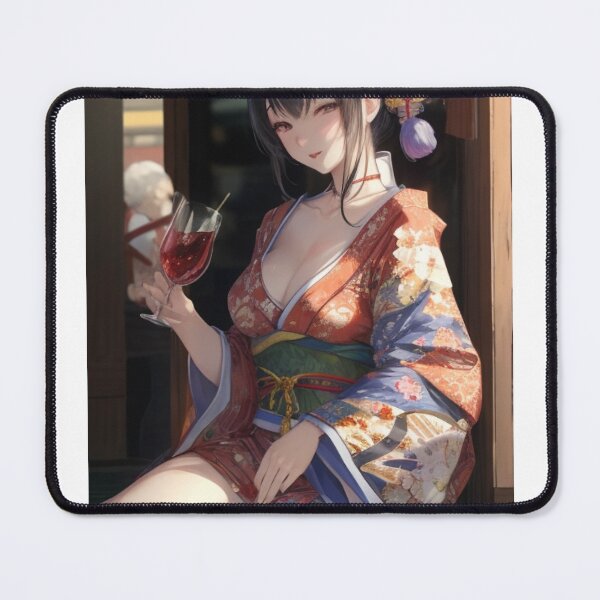 Item preview, Romantic Japanese woman 1 designed and sold by Ramen-Tees.