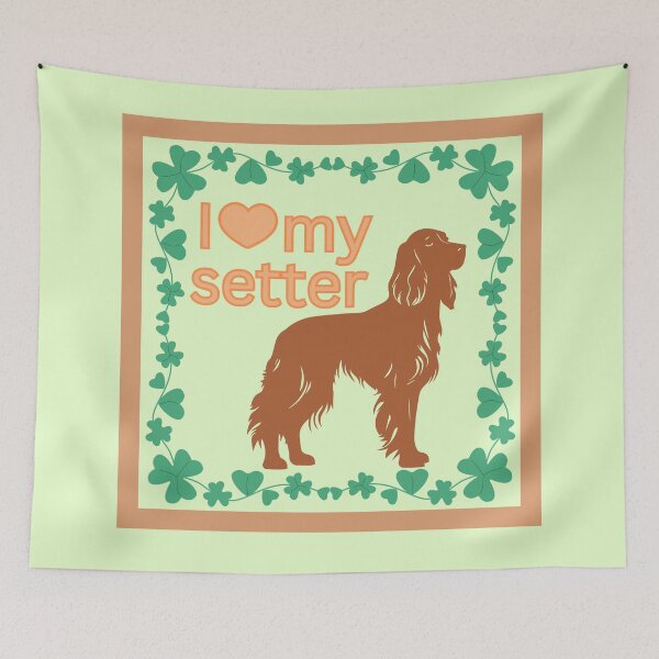 Item preview, I Heart My Setter designed and sold by Gwen Nofear.