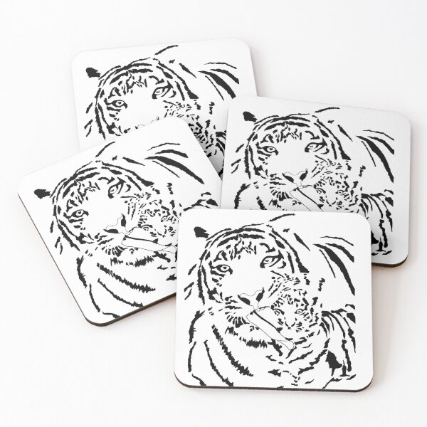 Item preview, Tiger grooms his baby designed and sold by GENEST-V.