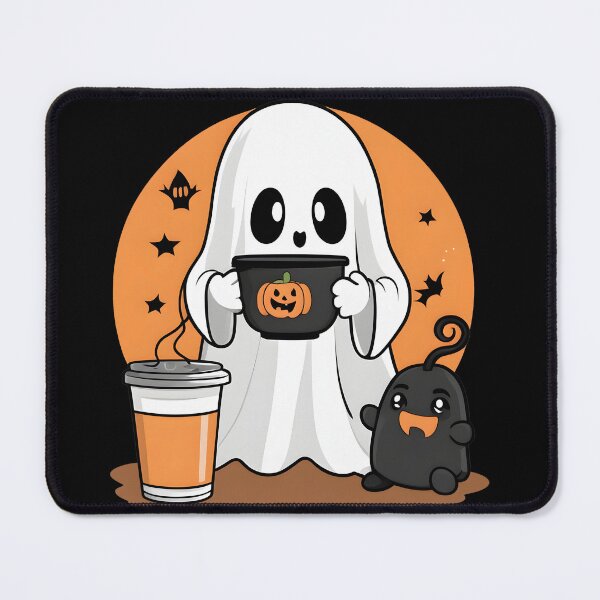 Item preview, Coffee Lover Boo-Jee Ghost VI designed and sold by DevemDavam.