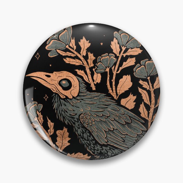 Item preview, La Morte - Raven Tarot (copper version) designed and sold by KelSticks.