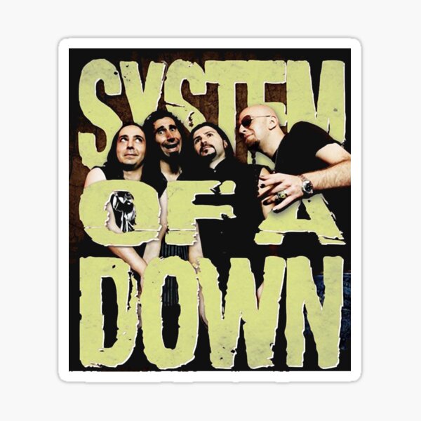 System Of A Down Spiders Sticker for Sale by Julianum