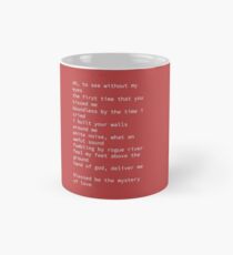MYSTERY OF LOVE. Mug