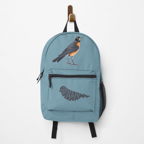 Item preview, American robin portrait designed and sold by Captain Chromatic.