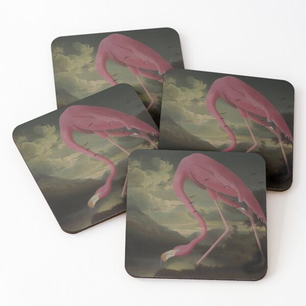 Item preview, Majestic Flamingo Dreams - Surreal Oil Painting T-Shirt T-Shirt designed and sold by thejamestaylor.