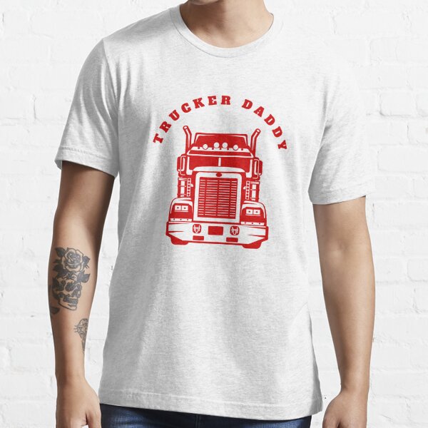 Truck Driver Vintage T-shirt, Trucker Shirts, I Just Dropped A Load Shirt Truck  Driver Cab Accessories Trucker Men's T-shirt 