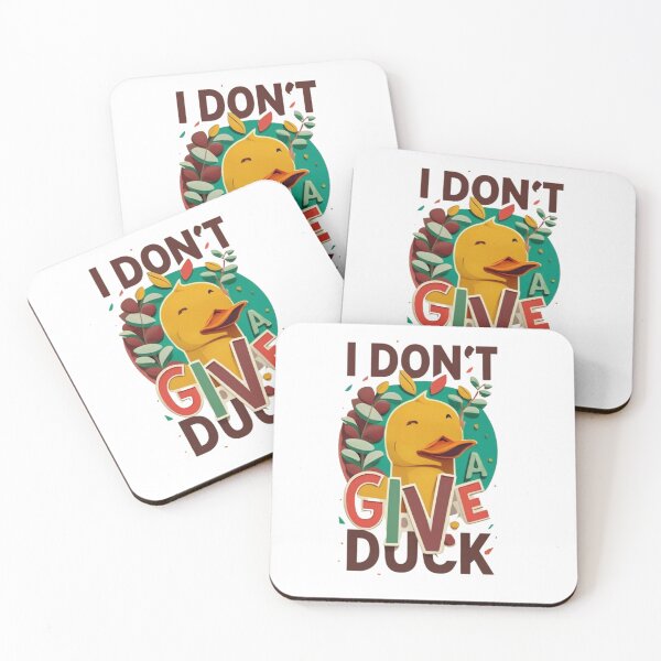 Item preview, I Don't Give A Duck" - Hilarious Wordplay Design designed and sold by TheSaif.