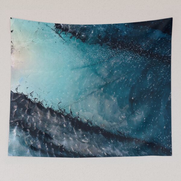 Item preview, Abstract Art in Katla Ice Cave (2) designed and sold by eunicehn.