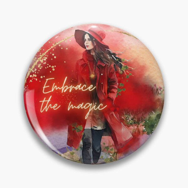 Item preview, Modern Autumn Witch - Watercolor Graphic Design designed and sold by Lunardreams54.