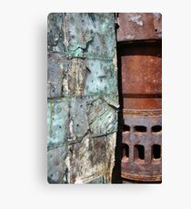 Old and Rusty Canvas Print