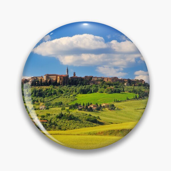 Item preview, Pienza village in the spring season. Tuscany, Italy. designed and sold by Stefano Orazzini.