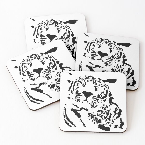 Item preview, Tender moment between a tiger and its baby. designed and sold by GENEST-V.
