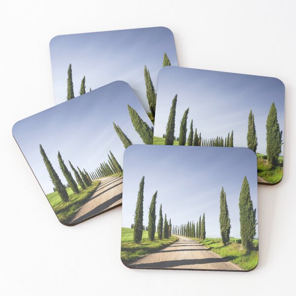 Item preview, Cypress Trees and gravel road in Tuscany, Italy designed and sold by Stefano Orazzini.