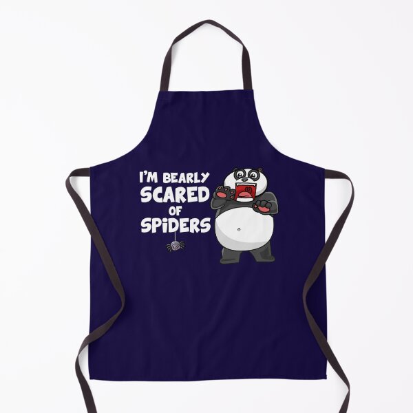 Item preview, Bearly scared of spiders (on dark colors) designed and sold by messy-nessie.