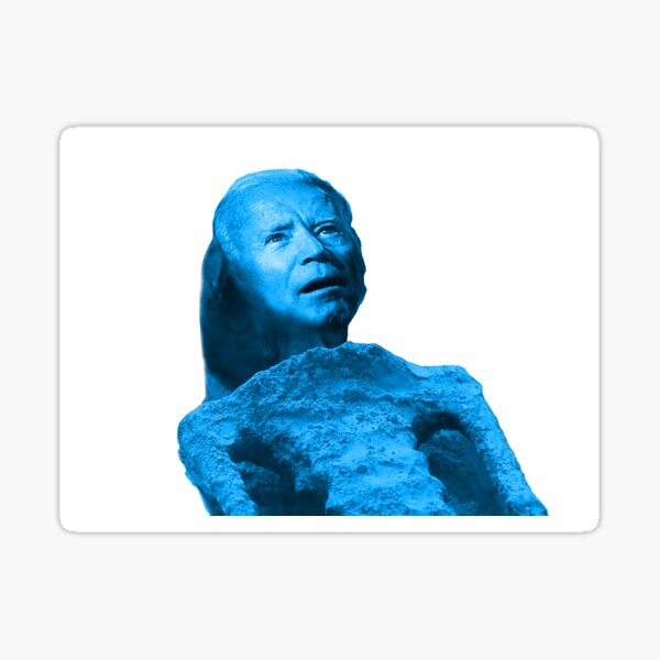 Blue Extraterrestrial Memes Sticker