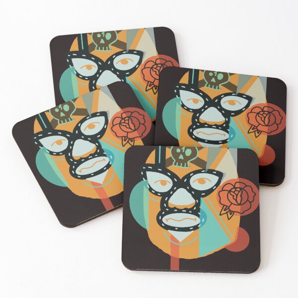 Item preview, Abstract luchador designed and sold by X1810x.