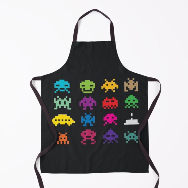 Item preview, 8 Bit Aliens Retro Gamer Design designed and sold by DukeGroovy.