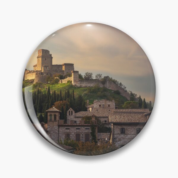 Item preview, Rocca Maggiore fortress in Assisi town. Umbria, Italy. designed and sold by Stefano Orazzini.