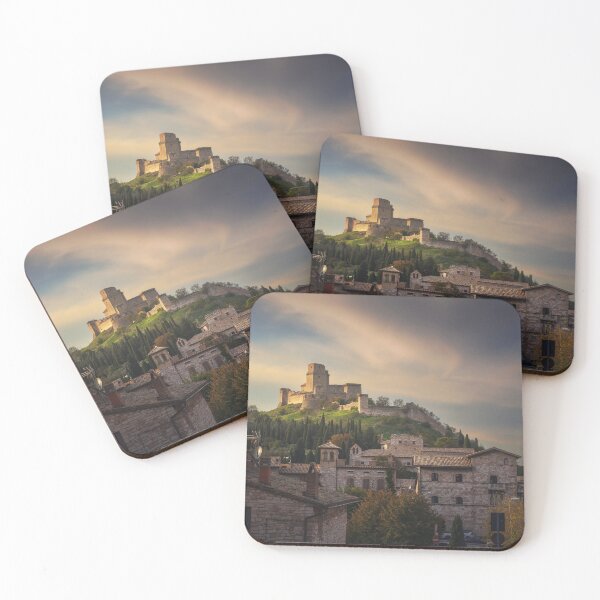 Item preview, Rocca Maggiore fortress in Assisi town. Umbria, Italy. designed and sold by Stefano Orazzini.