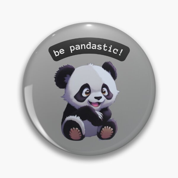 Item preview, Be Pandastic Cute Panda designed and sold by UnveilArt.