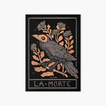 Artikel-Vorschau von La Morte - Raben-Tarot (Kupferversion II), designt und verkauft von KelSticks.